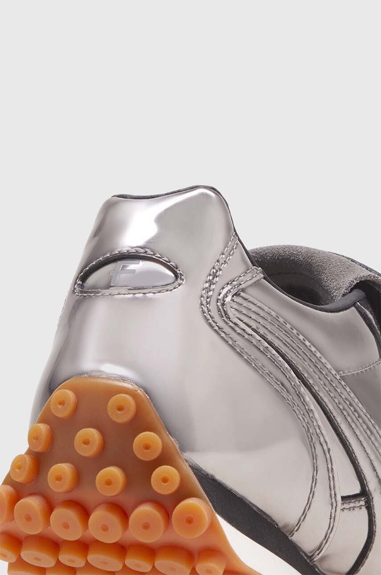 Обувки Puma FENTY X PUMA маратонки дамски от кожа 398671 сребърен