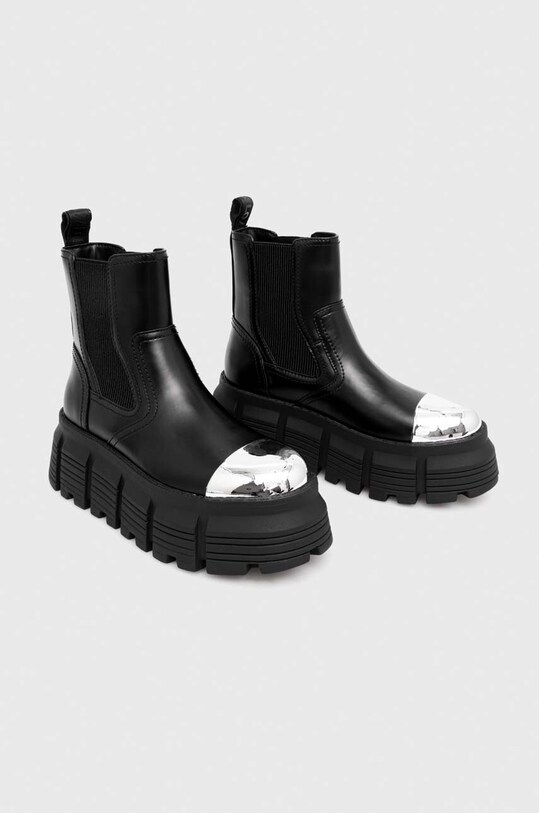 Buffalo sztyblety Ava Chelsea Lo 1622336.BLK czarny AW23