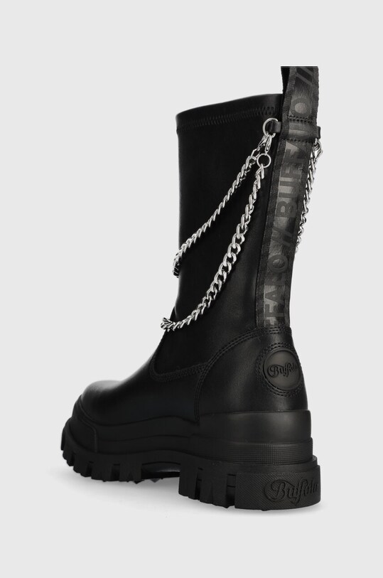 Încălțăminte Buffalo botine Aspha Sock Chain 1622313.BLK negru
