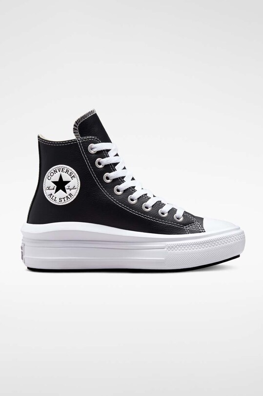 Πάνινα παπούτσια Converse Chuck Taylor All Star Move πλατφόρμα μαύρο A04294C