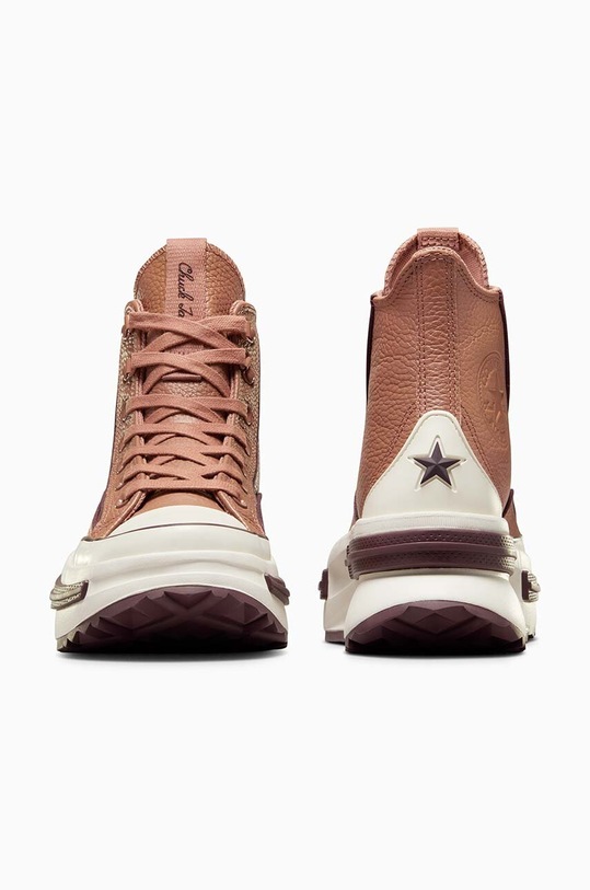 Παπούτσια Δερμάτινα ελαφριά παπούτσια Converse Run Star Legacy Cx A05423C καφέ