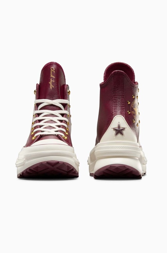 Încălțăminte Converse tenisi de piele Run Star Legacy Cx A06807C burgundia