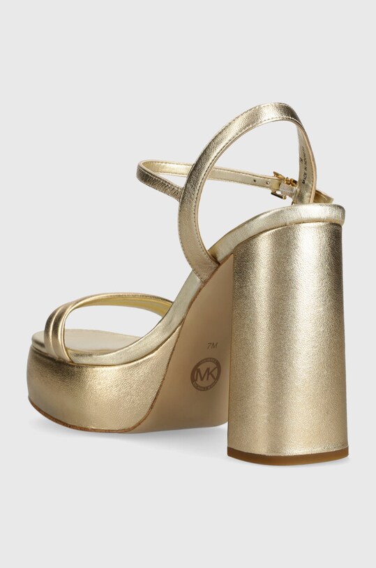Scarpe MICHAEL Michael Kors sandali in pelle Laci 40H3LCMS1M.740 oro
