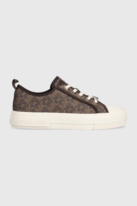 Кеды MICHAEL Michael Kors Evy плоская коричневый 43H3EYFS1B.200