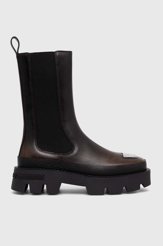 MISBHV sztyblety skórzane The 2000 Chelsea Boot nieocieplane brązowy 231BW103