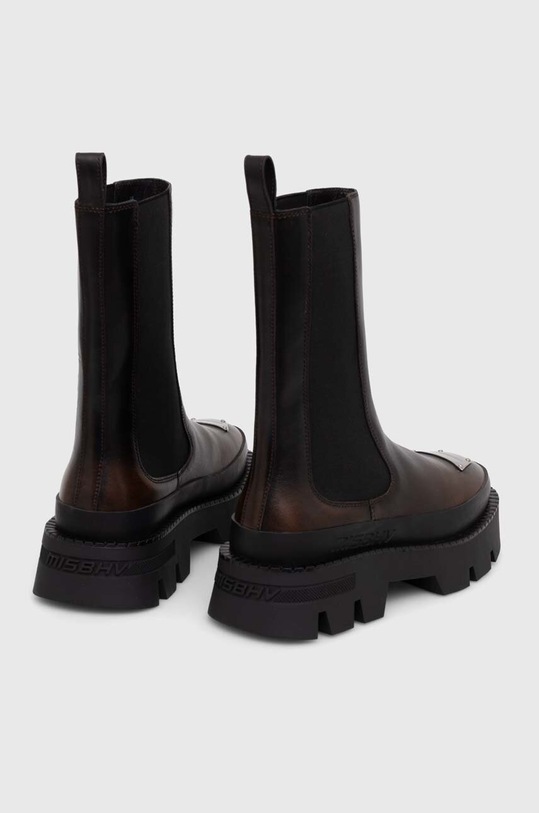 Obuwie MISBHV sztyblety skórzane The 2000 Chelsea Boot 231BW103 brązowy