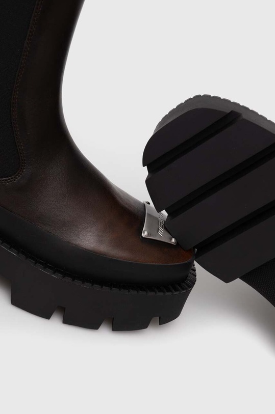 MISBHV sztyblety skórzane The 2000 Chelsea Boot brązowy 231BW103