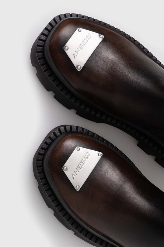 MISBHV sztyblety skórzane The 2000 Chelsea Boot 231BW103 brązowy