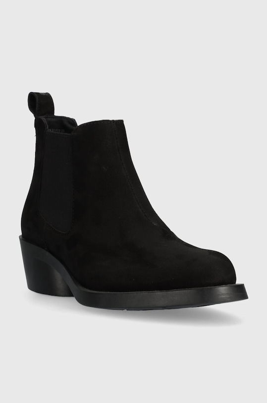 Gležnjače od brušene kože Camper Bonnie K400717.001 crna AW23