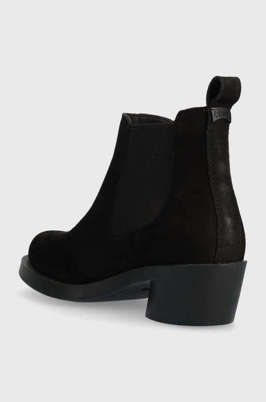 Obuća Gležnjače od brušene kože Camper Bonnie K400717.001 crna