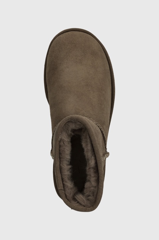 UGG śniegowce zamszowe Classic Mini II brązowy 1016222.HCK