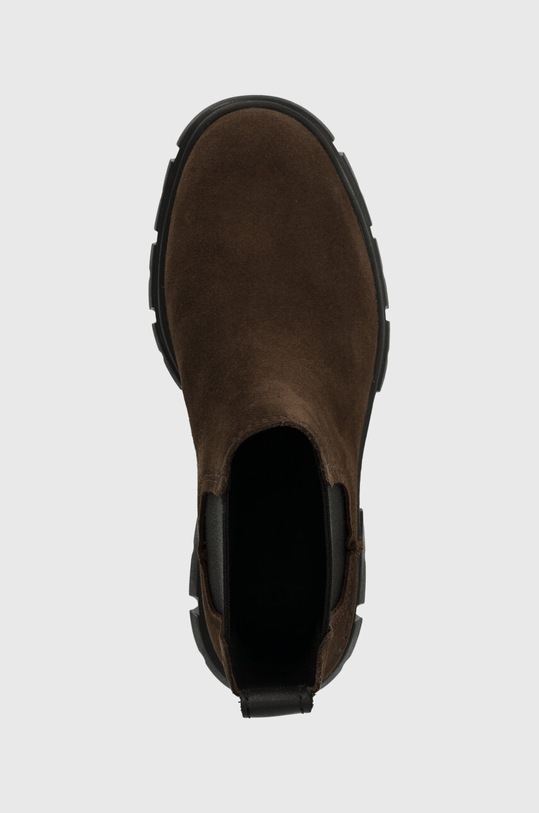 UGG sztyblety zamszowe Ashton Chelsea brązowy 1133893.DKEA