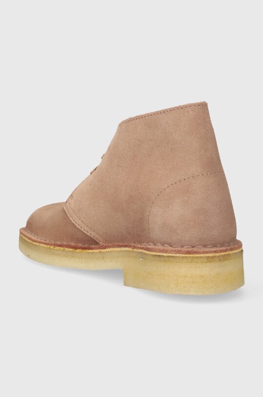 Παπούτσια Σουέτ κλειστά παπούτσια Clarks Desert Boot 26173214 μπεζ