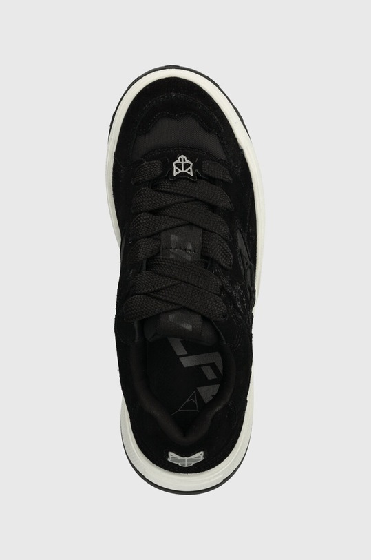 Naked Wolfe sneakers Crash negru Crash.Black.Cow.Suede