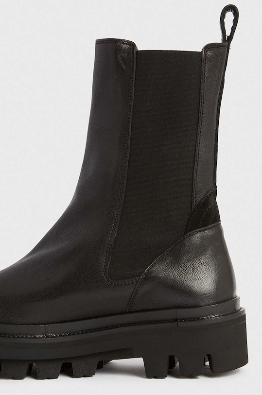 Шкіряні черевики AllSaints Billie WF033V чорний