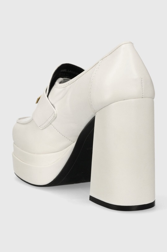 Παπούτσια Δερμάτινες γόβες Karl Lagerfeld Strada KL30133.011 λευκό