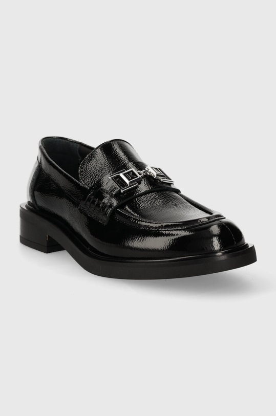 Kožené mokasíny Karl Lagerfeld Payton KL41420A.100 černá AW23