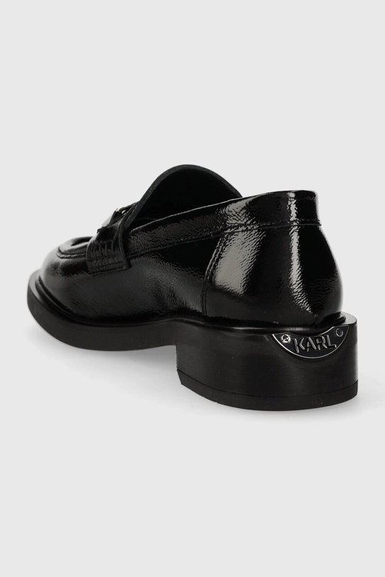 Încălțăminte Karl Lagerfeld mocasini de piele Payton KL41420A.100 negru