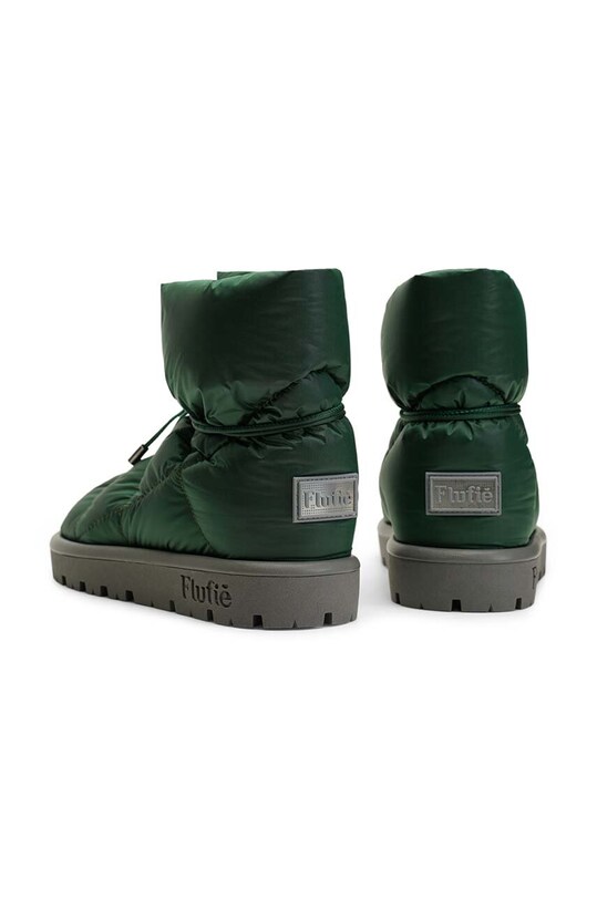 Încălțăminte Flufie cizme de iarna Metallic S02.GREEN verde