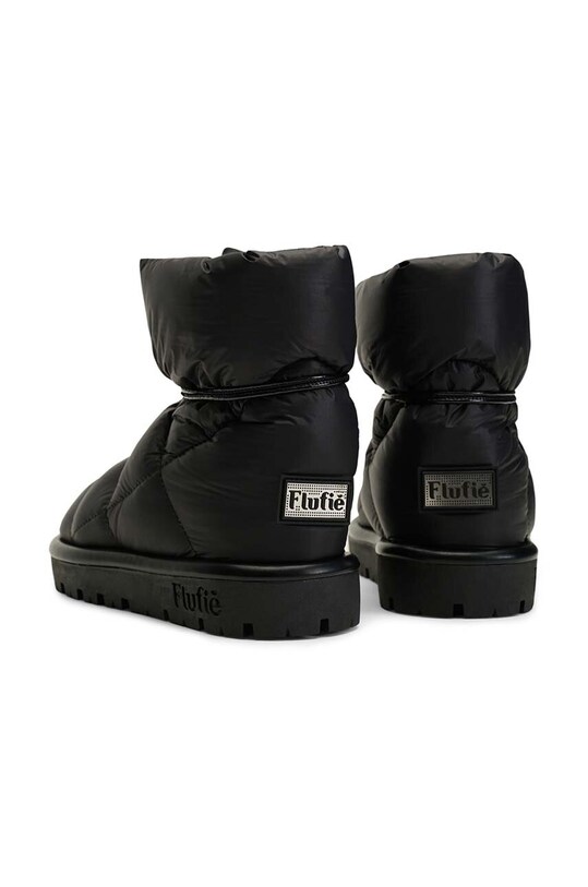 Încălțăminte Flufie cizme de iarna Metallic S02.JET.BLACK negru