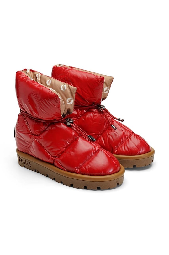 Зимние сапоги Flufie Shiny S03.RED красный AW23