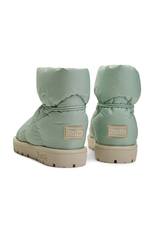 Flufie cizme de iarna Macaron verde S06.MINT