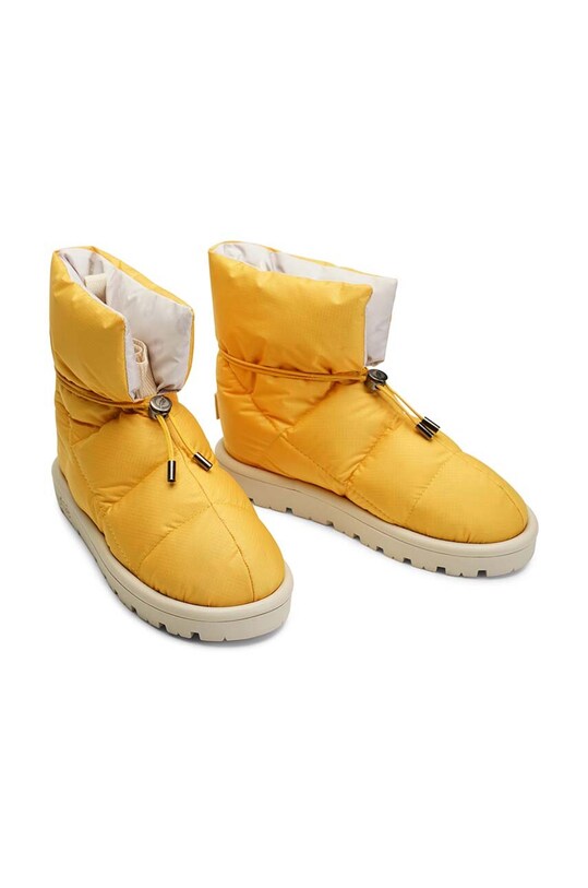 Flufie cizme de iarna Macaron S06.SUNSET galben AW23