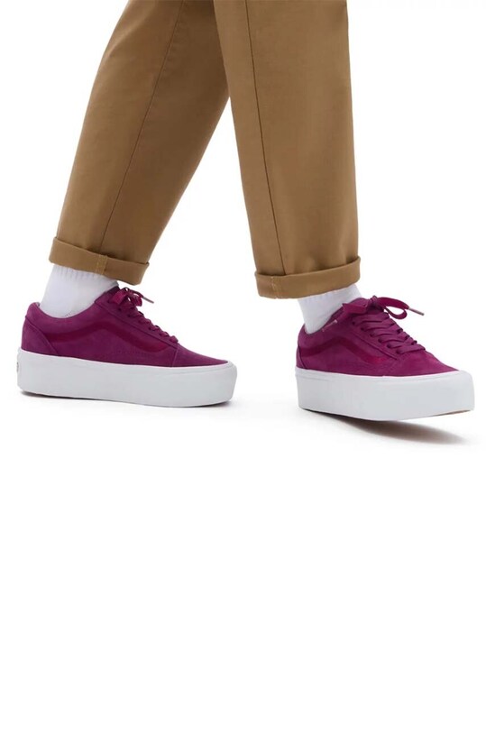 Vans tenisówki zamszowe Old Skool Stackform VN0009PZDRV1