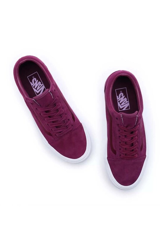 Vans tenisówki zamszowe Old Skool Stackform VN0009PZDRV1 fioletowy