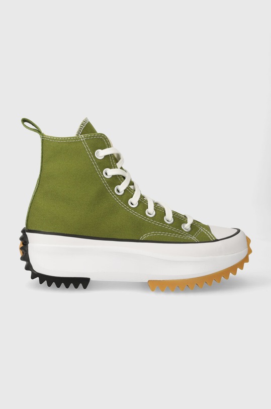 Converse scarpe da ginnastica Run Star Hike platform verde A05700C