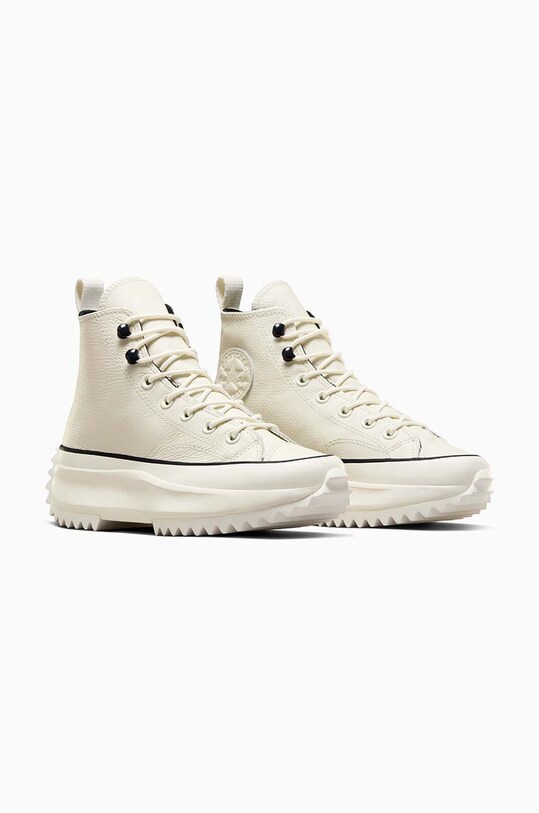 Δερμάτινα ελαφριά παπούτσια Converse Run Star Hike A05389C μπεζ AW23