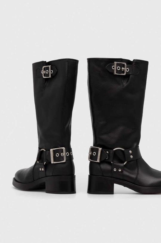 Încălțăminte Steve Madden ghete de piele Beau SM11003069.017 negru