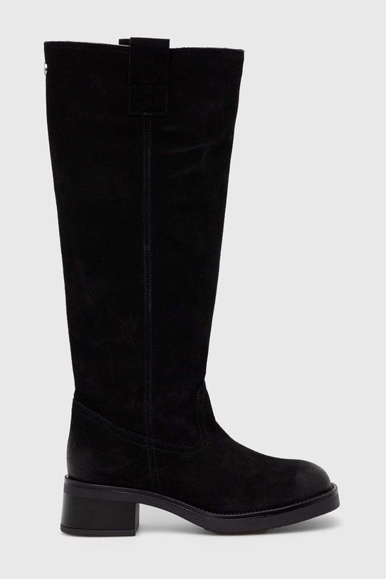 Замшевые сапоги Steve Madden Banner замш чёрный SM11003092.015