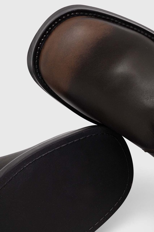 Steve Madden kozaki skórzane Beau-C brązowy SM11003094.207