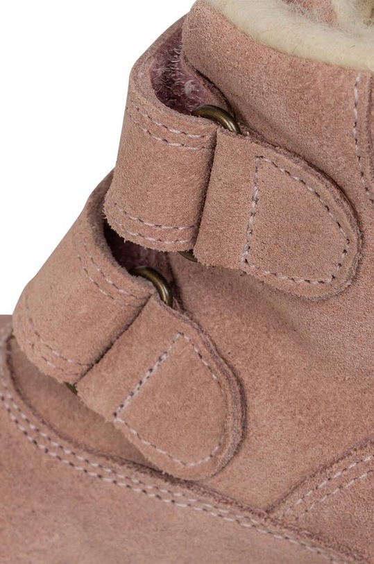 Dětské semišové boty Konges Sløjd červená KS5514