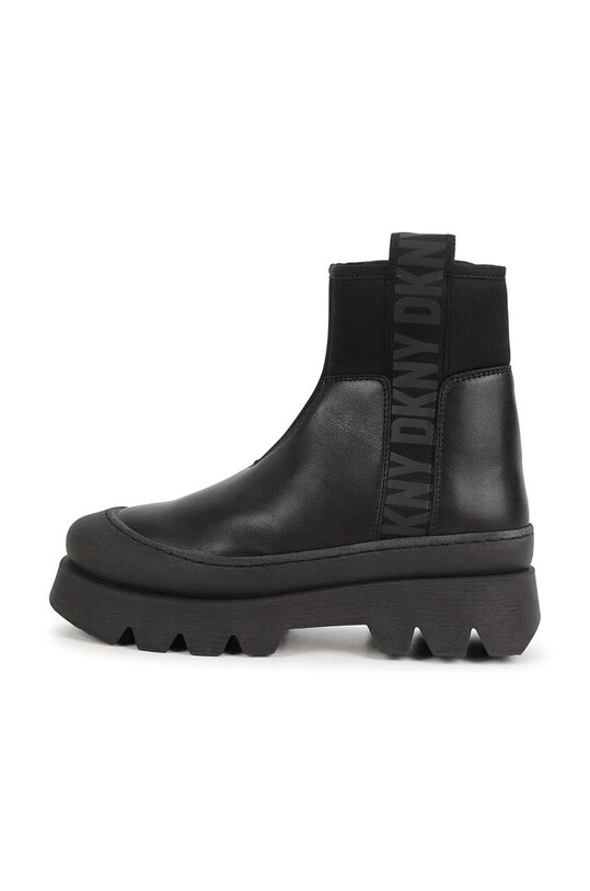 Дитячі шкіряні черевики Dkny чорний D39116.36.39