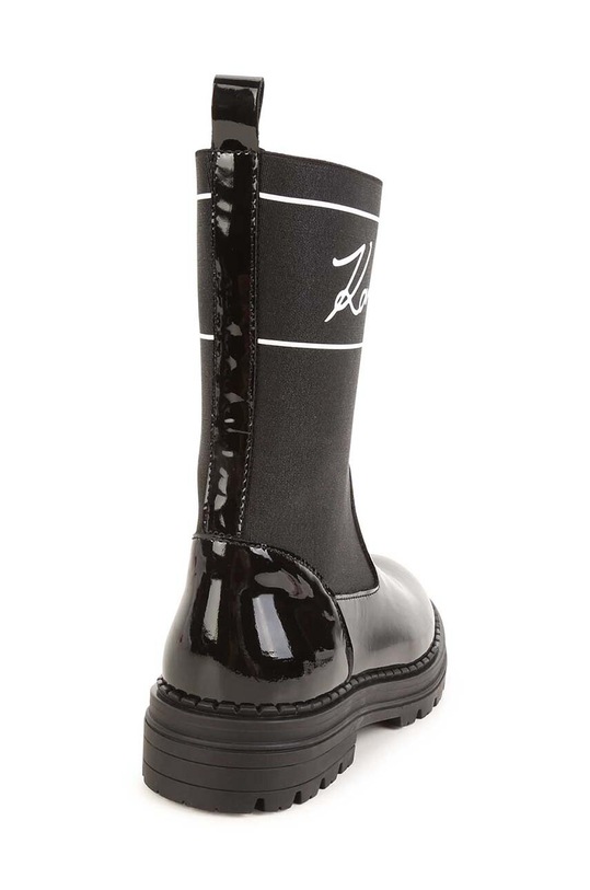 Dziewczynka Karl Lagerfeld botki dziecięce Z19114.36.39 czarny