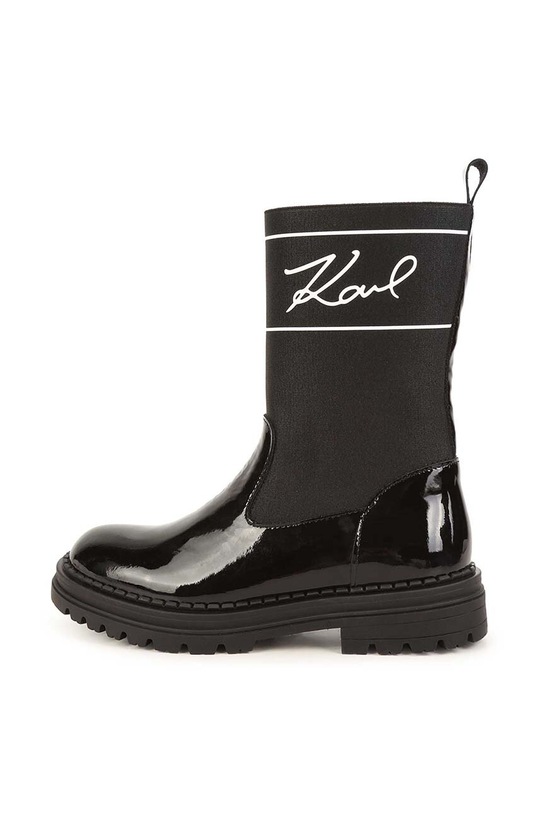 Karl Lagerfeld botki dziecięce Z19114.36.39 czarny