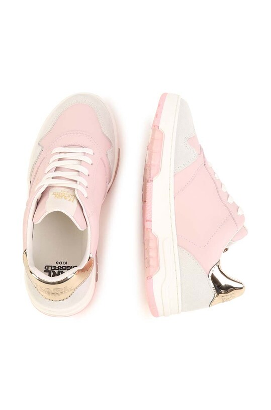 Karl Lagerfeld sneakersy skórzane dziecięce Z19120.36.39