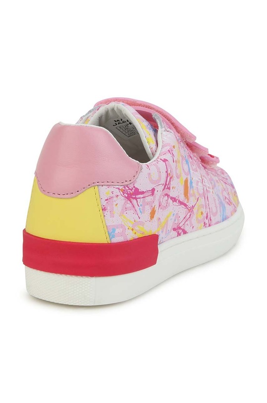 DÍVKA Dětské kožené sneakers boty Marc Jacobs W19137.36.37 růžová