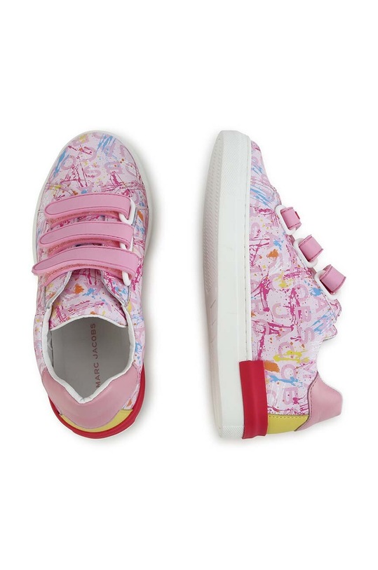 Dětské kožené sneakers boty Marc Jacobs W19137.36.37 růžová