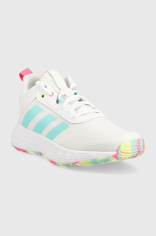 Otroške superge adidas Originals OWNTHEGAME 2.0 K IF2696 bela AW23