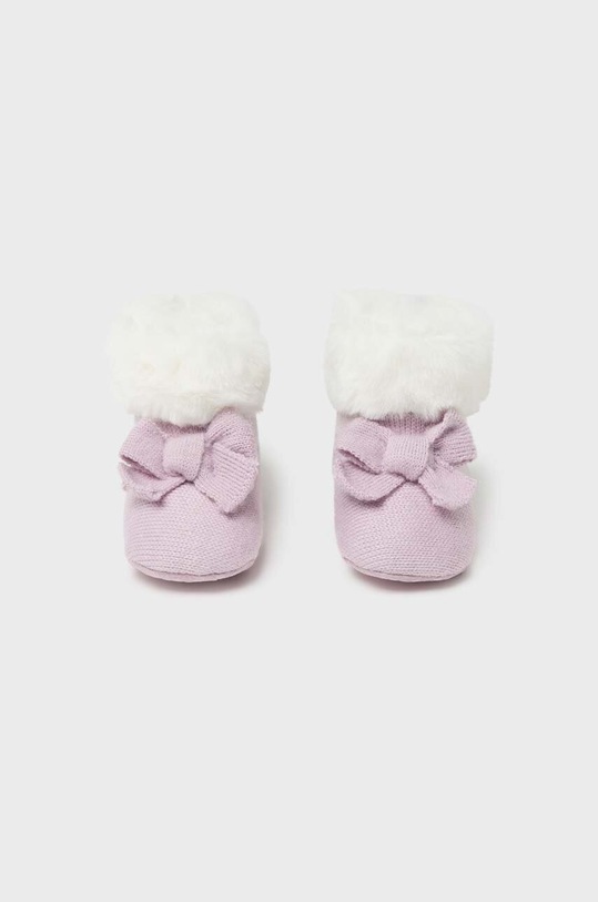 Djevojčice Cipelice za bebe Mayoral Newborn 9686.2B.Newborn.9BYX ljubičasta