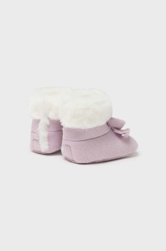 Cipelice za bebe Mayoral Newborn 9686.2B.Newborn.9BYX ljubičasta