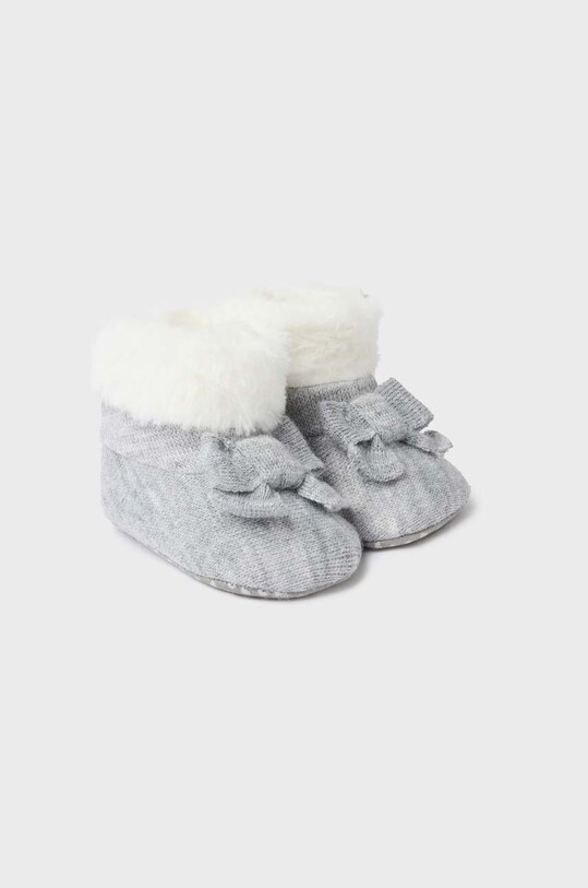 Девочка Обувь для новорождённых Mayoral Newborn 9686.2B.Newborn.9BYX серый