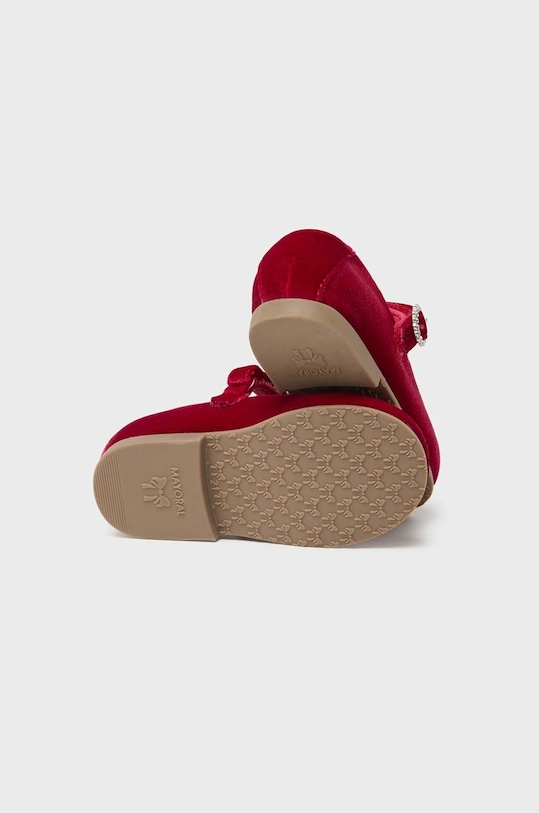 Mayoral baleriny dziecięce 42391.18B.Baby bordowy