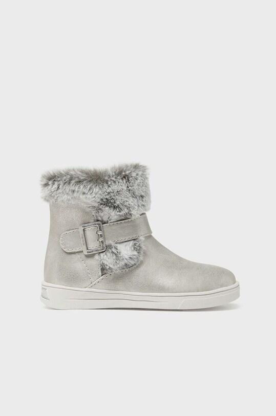 Mayoral buty zimowe dziecięce syntetyczny srebrny 44401.25B.Mini