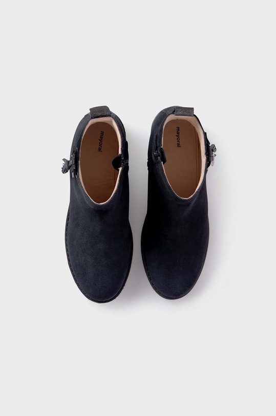Mayoral botki zamszowe dziecięce 46382.38C.Mini czarny AW23