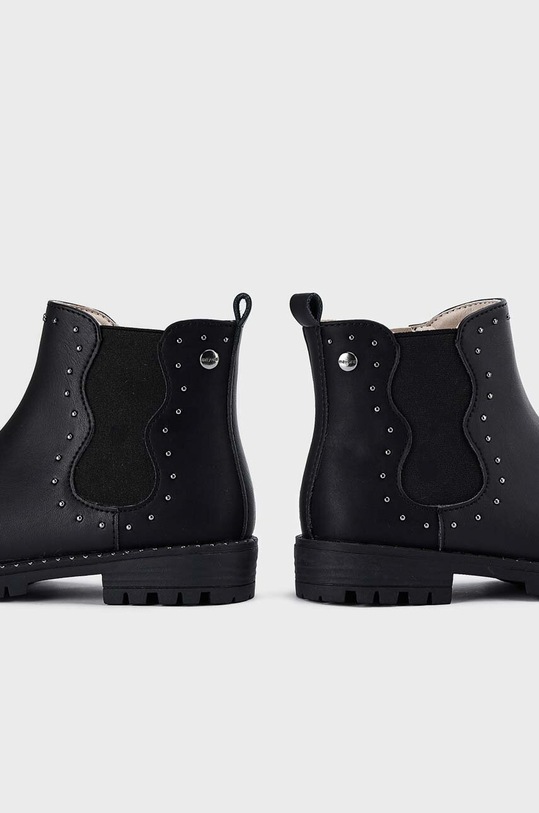 Dziewczynka Mayoral sztyblety dziecięce 46386.40A.Mini czarny