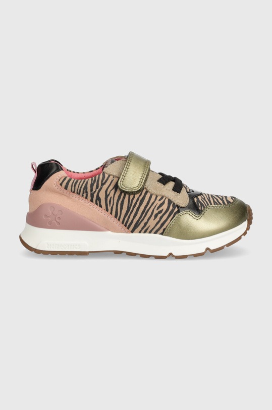 Biomecanics sneakersy skórzane dziecięce skóra zamszowa beżowy 231210.28.34